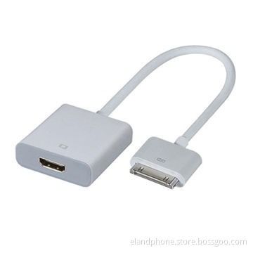 Adapter for iPad, iPad 2, iPhone 4 and iTouch, Connect iPad To HDTV